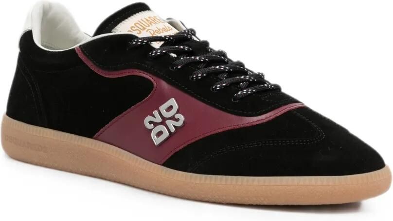 DSQUARED2 Rebels logo-plaque sneakers Zwart - Foto 2