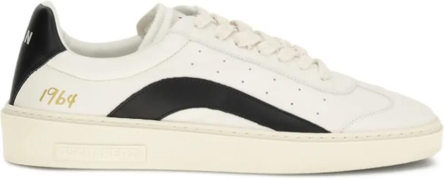 DSQUARED2 Rider leren sneakers Beige
