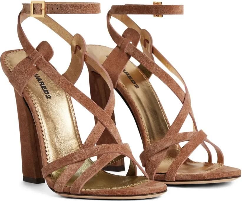 DSQUARED2 Sandalen met bandjes Bruin