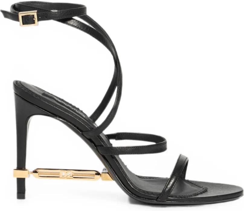 DSQUARED2 Sandalen met hak Zwart