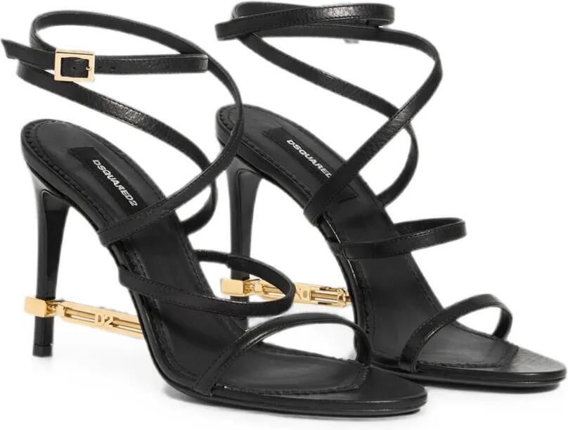 DSQUARED2 Sandalen met hak Zwart - Foto 3