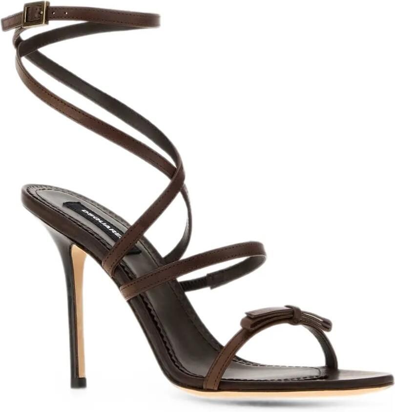 DSQUARED2 Sandalen met strikdetail Bruin - Foto 2
