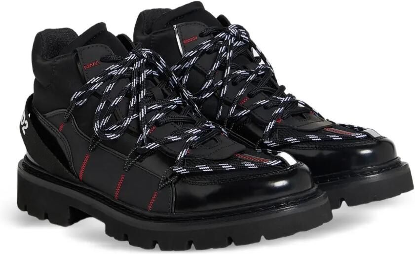 DSQUARED2 Skiers wandellaarzen met logoband Zwart - Foto 5