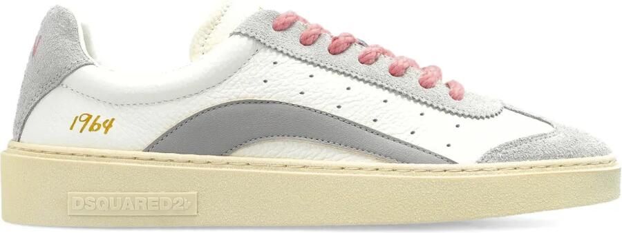DSQUARED2 Sneakers met geperforeerde vlakken Wit