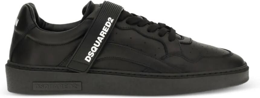 DSQUARED2 Sneakers met klittenband Zwart