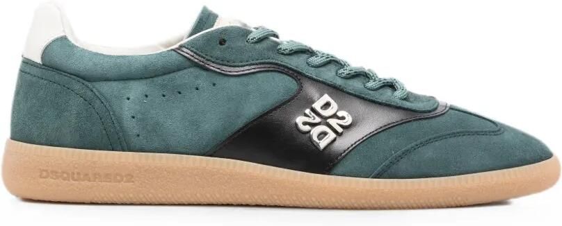 DSQUARED2 Sneakers met logo-applicatie Groen