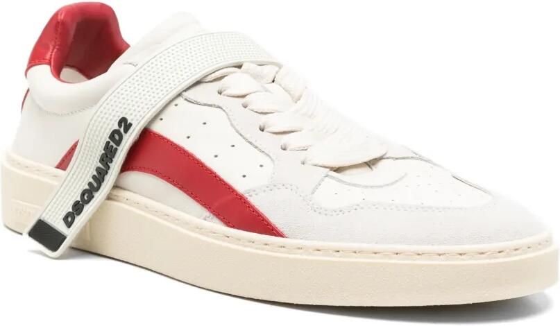 DSQUARED2 Sneakers met vlakken en logoband Wit - Foto 2