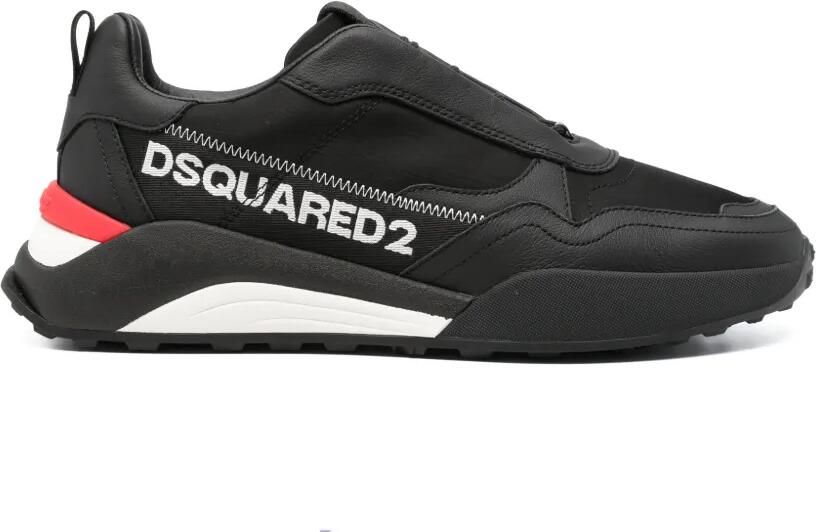 DSQUARED2 Sneakers met vlakken en logoprint Zwart - Foto 2