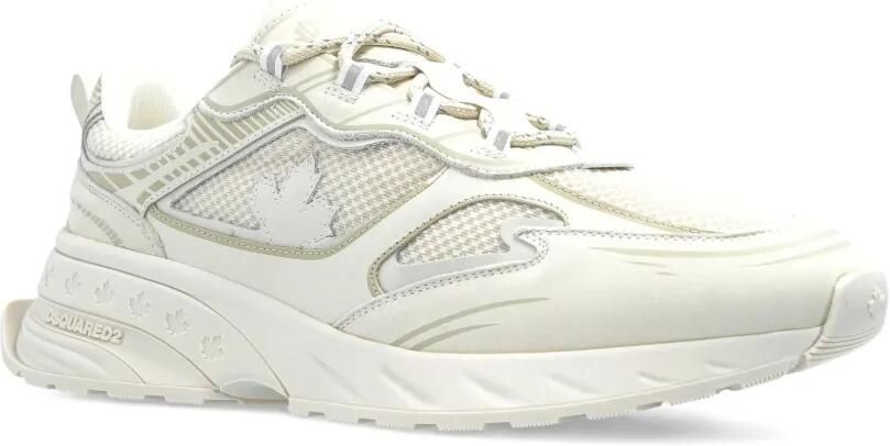 DSQUARED2 Sneakers met vlakken Wit