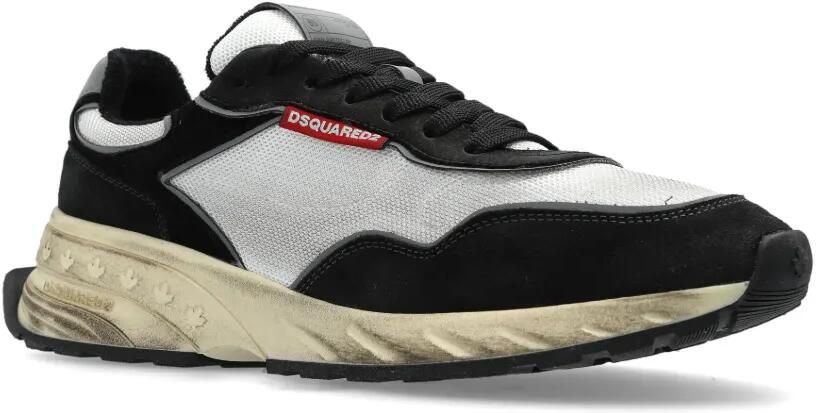 DSQUARED2 Sneakers met vlakken Zwart - Foto 4