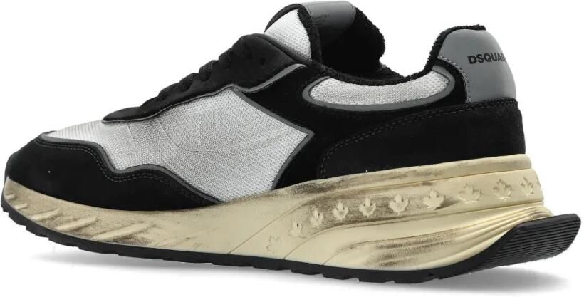 DSQUARED2 Sneakers met vlakken Zwart - Foto 3
