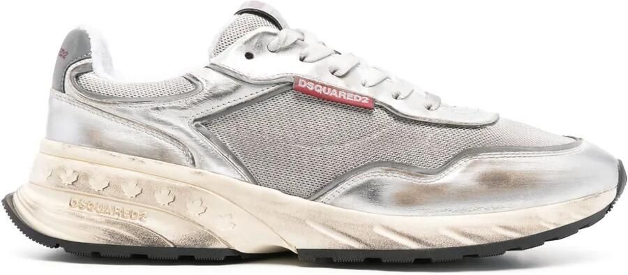 DSQUARED2 Sprinter sneakers Zilver