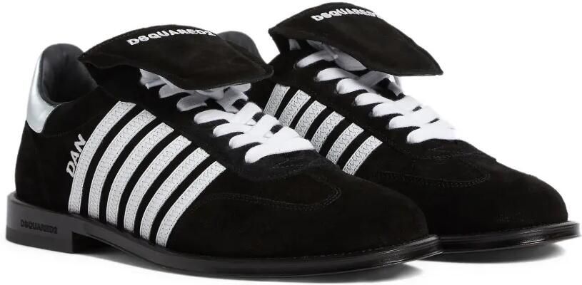 DSQUARED2 Suède hardloopschoenen Zwart - Foto 4