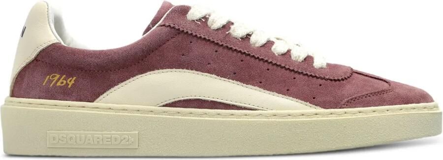 DSQUARED2 Suède low-top sneakers Rood