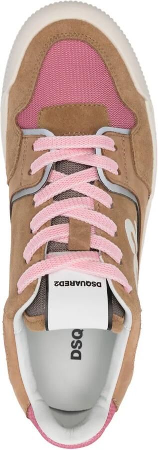 DSQUARED2 Suède sneakers Bruin - Foto 4