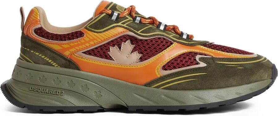DSQUARED2 Suède sneakers Groen