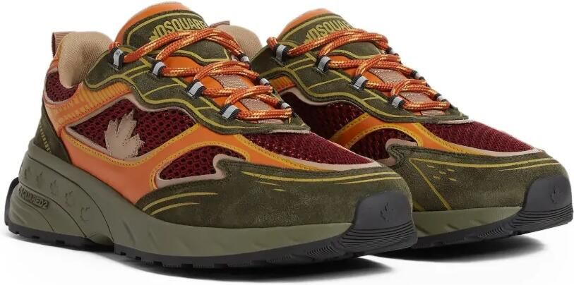 DSQUARED2 Suède sneakers Groen - Foto 4