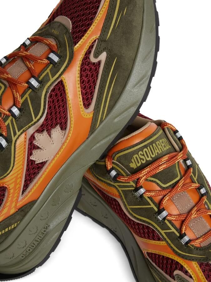 DSQUARED2 Suède sneakers Groen - Foto 2
