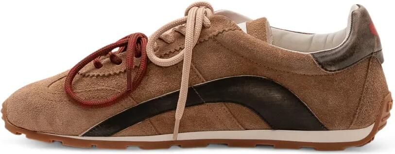 DSQUARED2 Suède sneakers met dubbele veters Bruin - Foto 3