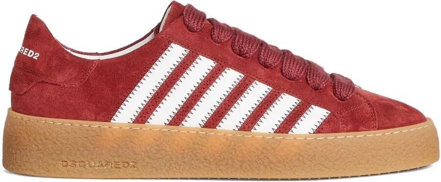 DSQUARED2 Suède sneakers Rood