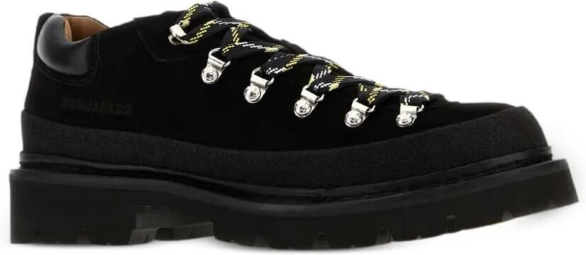 DSQUARED2 Suède sneakers Zwart - Foto 2