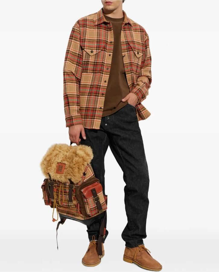 DSQUARED2 Suède veterlaarzen Bruin - Foto 2