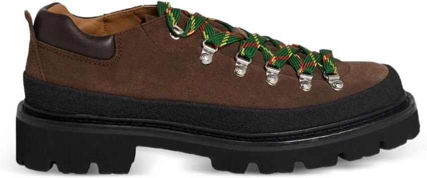 DSQUARED2 Suède veterschoenen Bruin