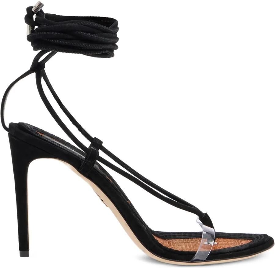 DSQUARED2 Twin sandalen met hak Zwart