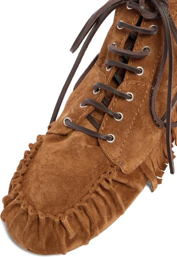 DSQUARED2 Veterlaarzen met franje detail Bruin - Foto 2