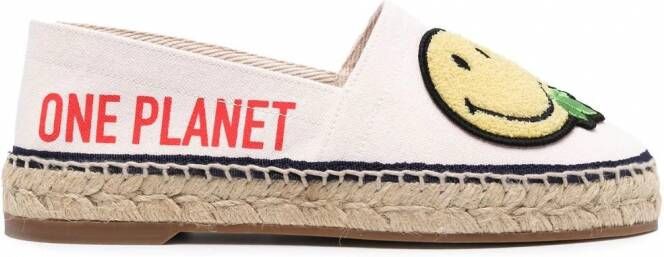 Dsquared2 Espadrilles met patchdetail Roze
