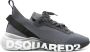 Dsquared2 Fly sneakers met logo-reliëf Grijs - Thumbnail 1