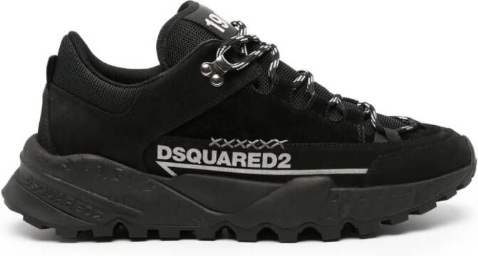 Dsquared2 Free suède sneakers Zwart