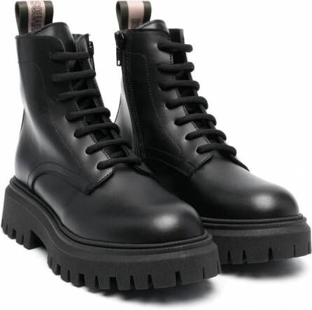 DSQUARED2 KIDS Chunky enkellaarzen Zwart