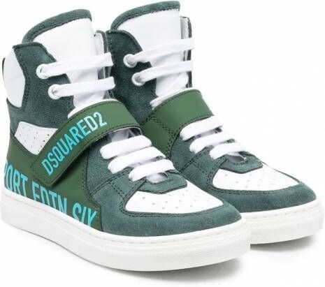 Dsquared2 Kids High-top sneakers Groen