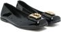 DSQUARED2 KIDS Ballerina's met logoplakkaat Zwart - Thumbnail 1