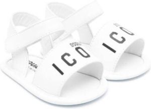 Dsquared2 Kids Sandalen met open neus Wit
