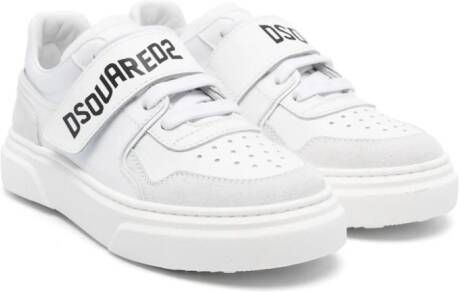Dsquared2 Kids Sneakers met logoprint Wit