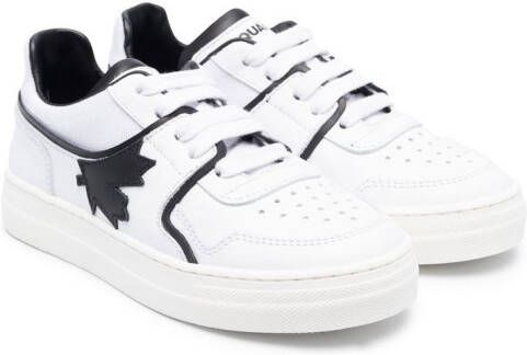 Dsquared2 Kids Sneakers met patch Wit