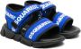 DSQUARED2 KIDS Sandalen met klittenband Blauw - Thumbnail 1