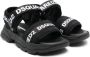 DSQUARED2 KIDS Sandalen met logobandje Zwart - Thumbnail 1