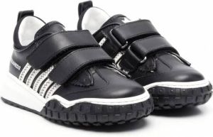 Dsquared2 Kids Sneakers met klittenband Zwart