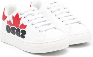 Dsquared2 Kids Sneakers met logopatch Wit