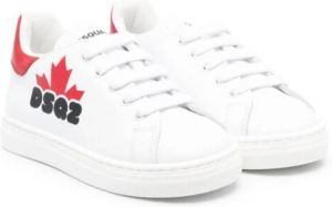 Dsquared2 Kids Sneakers met logopatch Wit
