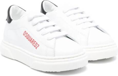 Dsquared2 Kids Sneakers met logoprint Zwart