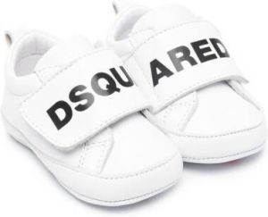 Dsquared2 Kids Sneakers met klittenband Wit
