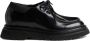 Dsquared2 lace-up patent leather loafers Zwart - Thumbnail 1