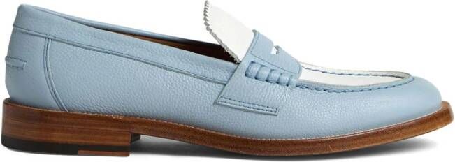 Dsquared2 Leren loafers Blauw