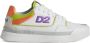 Dsquared2 Leren sneakers met logo-reliëf Wit - Thumbnail 1