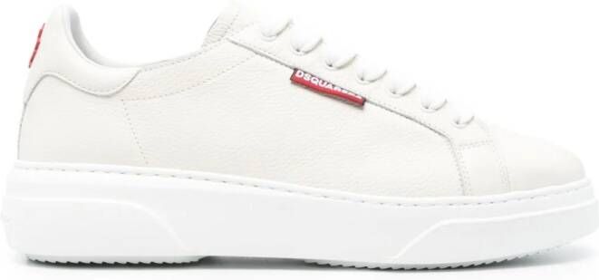 DSQUARED2 Loafers met logo Beige