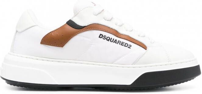 DSQUARED2 Sneakers met logoprint Wit